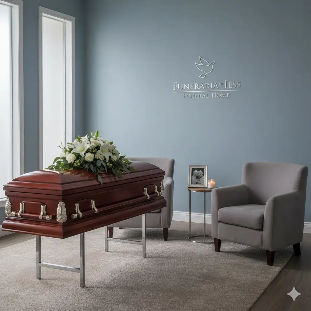 Servicios funerarios con respeto y dignidad